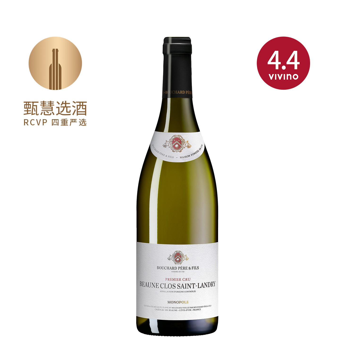 甄慧选酒 2018宝尚父子伯恩圣兰蒂一级独占园干白葡萄酒